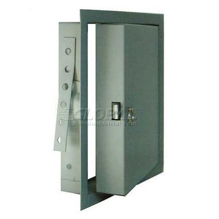 Jl Industries / Activar Fire-Rated & Insulated Metal Access Panel, 8Wx8H, Gray FD-0808UW